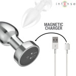 INTENSE - ANAL PLUG 10 VIBRATIONS METAL WITH REMOTE CONTROL S